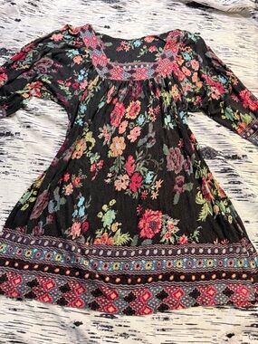 Baggy Comfy Floral Dress